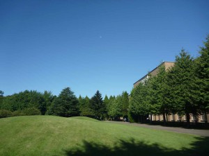 緑多いキャンパス